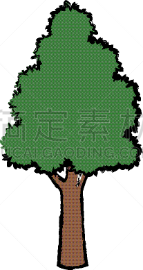 自然,公园,植物,森林,园林,分离着色,榕树,图像,枝,树