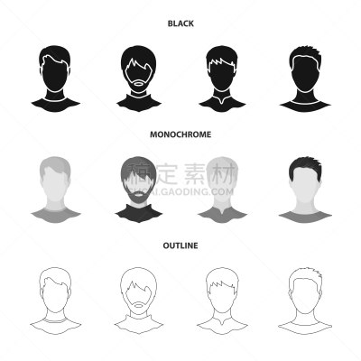 照片,设计师,图标集,专业人员,肖像,头发,发型,金色头发,棕色头发,发型屋
