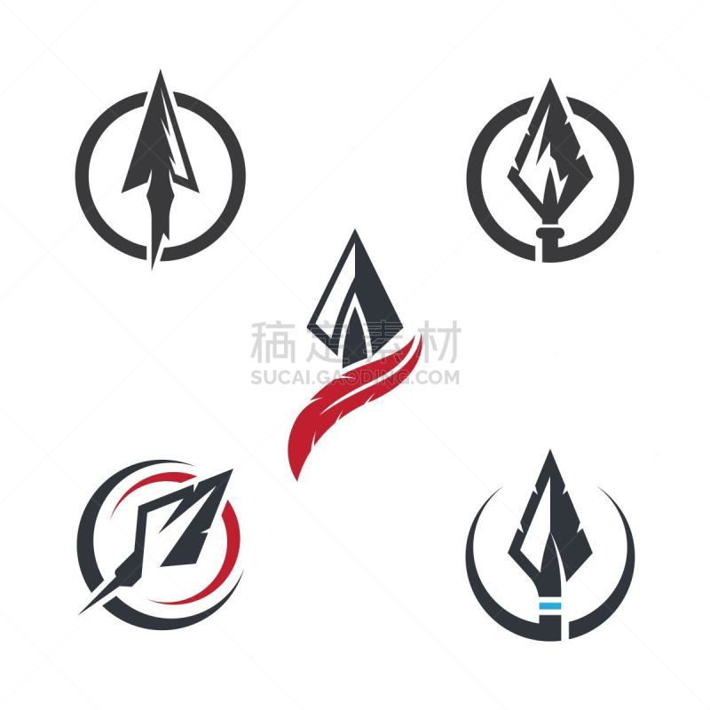 矛,品牌名称,图标,远古的,商务,金属,空的,符号,勇气,运动