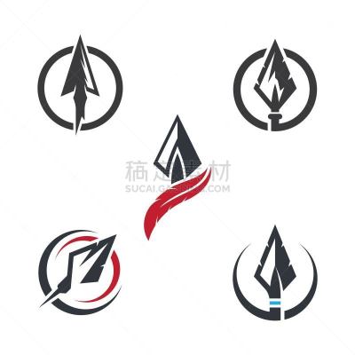 矛,品牌名称,图标,远古的,商务,金属,空的,符号,勇气,运动