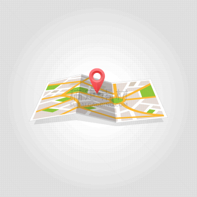 路线图,距离标记,图标,指示棒,形状,轮廓,灰色,技能,设计