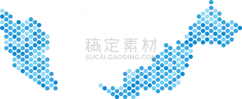 斑点,马来西亚,青绿色,自然地理,国内著名景点,球体,点状,概念