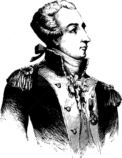 Marquis De Lafayette,白色,特拉华,矢量,1834年,Marquis,复古,叛逆