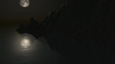 月光飞行的数字3D动画