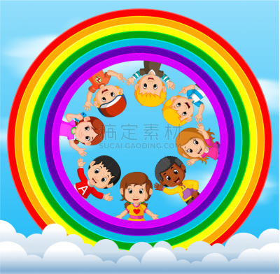 天空,进行中,儿女,幸福,男孩,人,男人,平衡,图像,小的