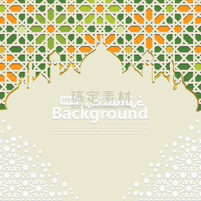 模板,斋月祝福,背景,玛塔哈莉,东方人,几何形状,传统,教育,庆祝