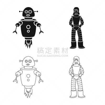技术,天文学,太空服,女人,宇航员,天空,顺序,科学,星系,冒险
