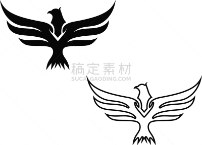 鸟类,品牌名称,猎鹰,翅膀,商务,野生动物,老鹰,模板