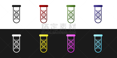 遗传研究,分离着色,黑色背景,计算机图标,生物学,健康保健,螺线,生物化学,搜寻,布置