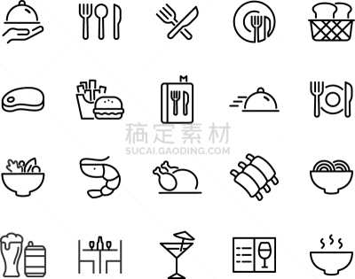 膳食,餐馆,计算机图标,厨房,食品,菜单,饮料,牛排,葡萄酒,面包