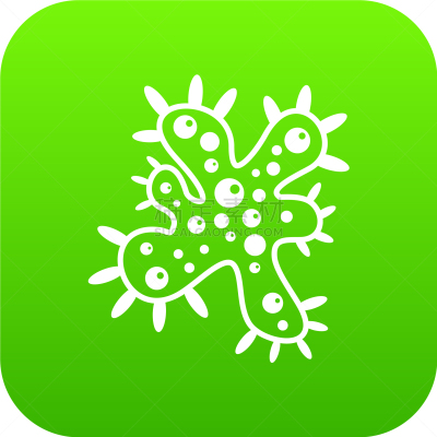 细菌,绿色,计算机图标,数字化显示,生物学,微生物学,健康保健,分子