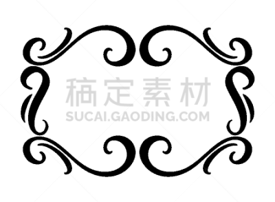 漩涡形,边框,华丽的,请柬,菜单,有叶的,婚礼,复古,生长,问候