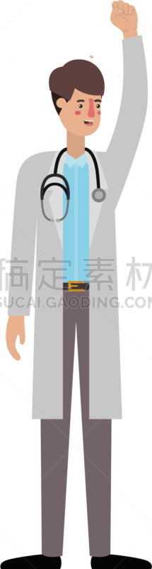 男人,举起手,性格,头像,成年的,医科学生,职业,急救员,科学家