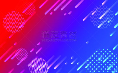 背景,红色,蓝色,数码图形,山,倾斜视角,几何形状,技术,简单,模板