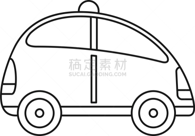 汽车,个性,轮廓,图标,城市,球体,粉饼,传感器,技术,驾车