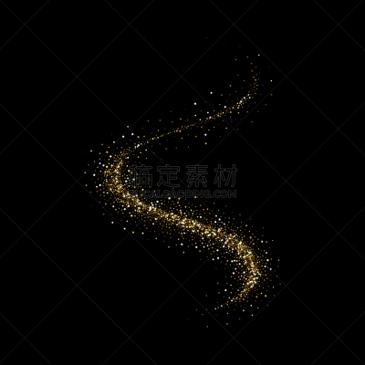 黄金,光,粒子,明亮,闪亮的,脉搏图,螺线,华贵,闪亮,问候