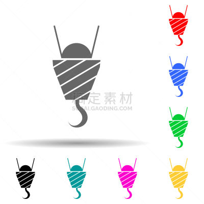 符号,矢量,起重机,计算机图标,极简构图,申请表,平坦的,彩色图片,化学元素周期表,测量