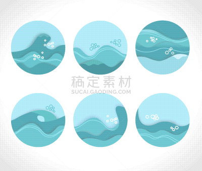 波浪,水,蓝色,符号,海洋,活力,精力,弯曲,溅,收集