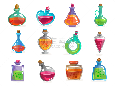 药剂,白色背景,瓶子,动机,巫术,秘密,怪异,背景分离,药,魔法装备