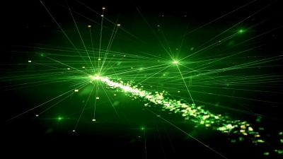  高度详细的神经网络、云计算、数据处理(绿色)-循环
