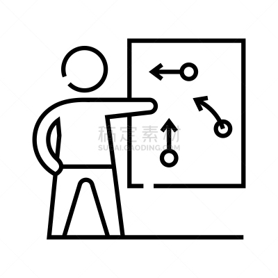 绘画插图,轮廓,符号,矢量,标志,颁奖典礼,线图标,概念,直的,商务
