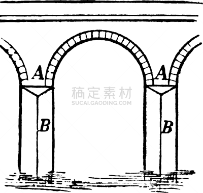建筑,雕刻图像,白色,矢量,图像,切片食物,黑色,码头,复古