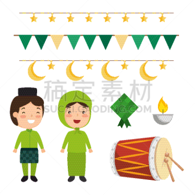 玛塔哈莉,华丽的,传统,图像,矢量,庆祝,问候