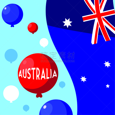 australia day,绘画插图,气球,矢量,氦,国内著名景点,商务,自由,证章,地球形