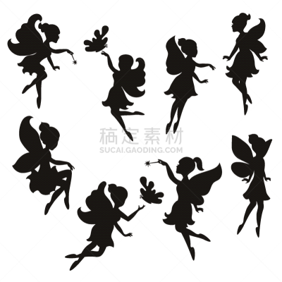 仙女服,舞台,华丽的,人,幻想,女性特质,图像,数码图形,想象,飞
