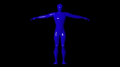 线框人体扫描仪