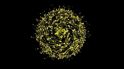 神秘漩涡的数字动画