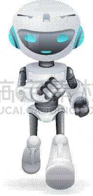可爱的,技术,自动的,科学,电子人,金属,制造机器,图像,创新