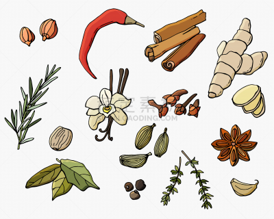 set spices