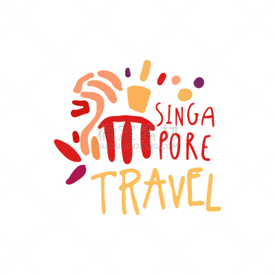 品牌名称,滨海湾金沙酒店,新加坡市,亚洲,图像,矢量,旅行,度假,复古,剪影