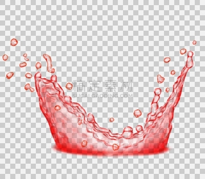 水,透明,分离着色,自然,红色,纯净,清新,半透明,图像,溅