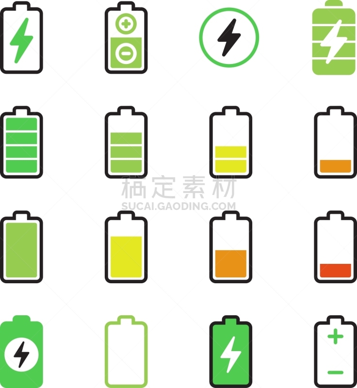 电池,电,动物出击,手机,矢量,图表,技术,标志,电子元件,装货