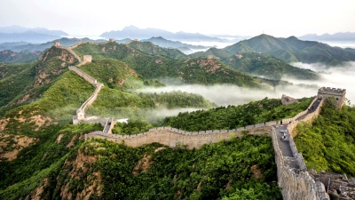 中国长城的延时