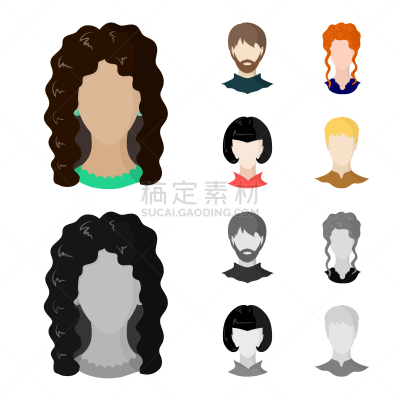 照片,设计师,计算机图标,专业人员,肖像,女人,头发,发型,金色头发,棕色头发