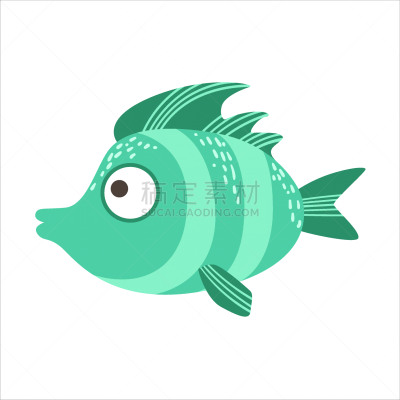 条纹,青绿色,鱼类,色彩鲜艳,非凡的,鱼缸,背的，脊的,分离着色,鸡尾酒,热