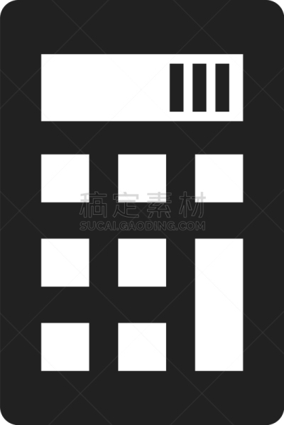 计算器,科学,极简构图,计算机图标,白色,分离着色,计算机,符号,数,联系
