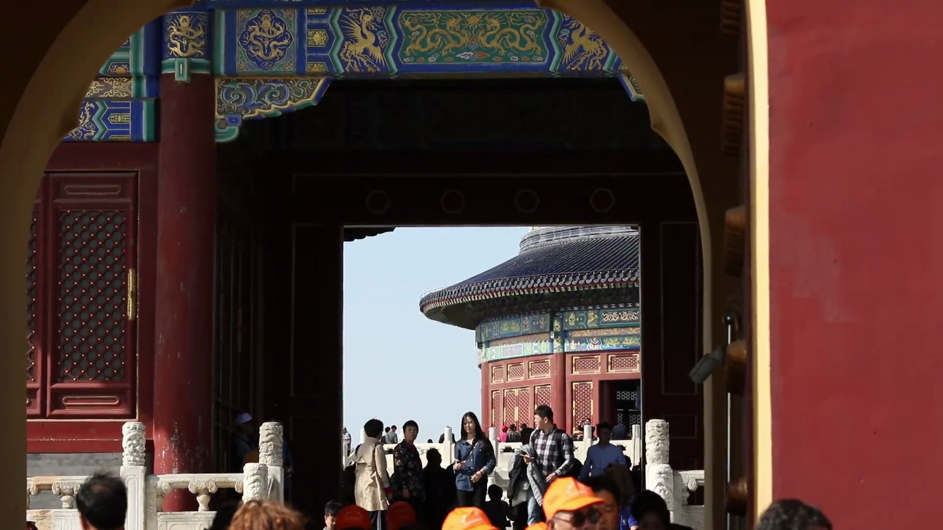 北京天坛景点出口