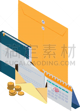 计算机图标,办公大楼,马尼拉信封,分离着色,商务,数据,文档,信函,活页夹,通信