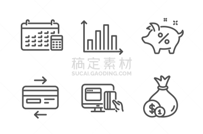 网上支付,信用卡,日历,计算机图标,银行业,商务,图表,电子邮件,布置,流动