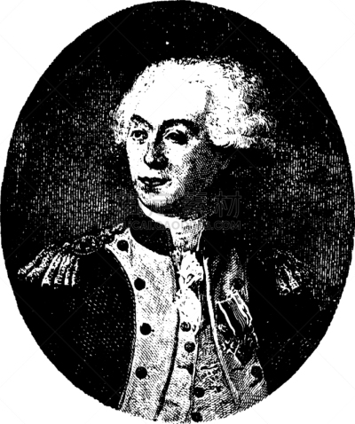 Marquis De Lafayette,特拉华,白色,矢量,1834年,Marquis,复古,叛逆