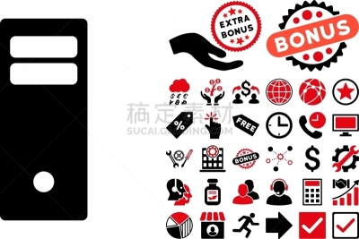 主机,平坦的,计算机图标,数据,白色背景,计算机,符号,网络服务器,技术,奖励