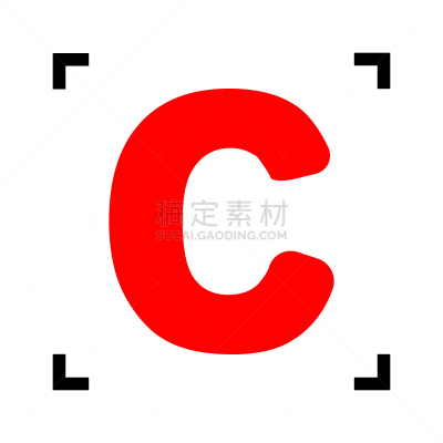 模板,红色,标志,式样,英文字母C,字母,字母表次序,信函,品牌名称,圆形