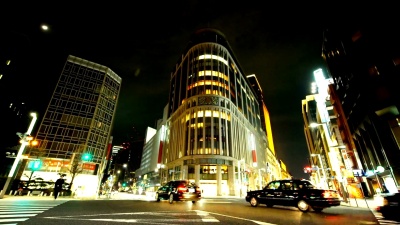 日本桥夜间时间