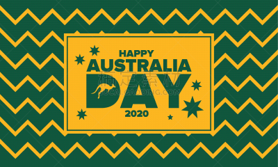 贺卡,一月,australia day,幸福,矢量,国内著名景点,背景,节日,绘画插图