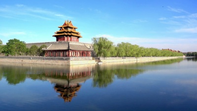 中国北京故宫角楼
