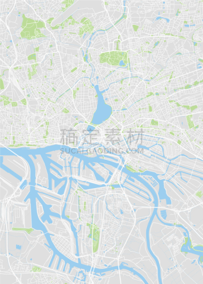 汉堡,林荫路,公园,河流,街道图,建筑结构,美因河,都市风景,剪影